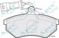 Комплект тормозных колодок APEC braking PAD1088
