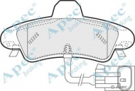 Комплект тормозных колодок APEC braking PAD1291