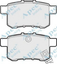 Комплект тормозных колодок APEC braking PAD1763