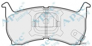 Комплект тормозных колодок APEC braking PAD661