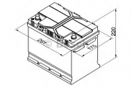 Аккумулятор BOSCH 0 092 S40 270