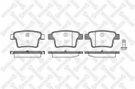 Комплект тормозных колодок STELLOX 1160 010L-SX
