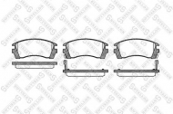 Комплект тормозных колодок STELLOX 374 002-SX