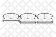 Комплект тормозных колодок STELLOX 714 002-SX