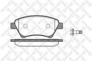 Комплект тормозных колодок STELLOX 987 000B-SX