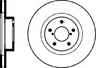 Тормозной диск HELLA PAGID 8DD 355 106-341