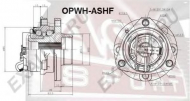Ступица колеса ASVA OPWH-ASHF