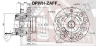 Ступица колеса ASVA OPWH-ZAFF