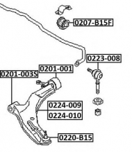 Подвеска ASVA 0201-003S