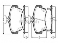 Комплект тормозных колодок BOSCH 0 986 TB2 372