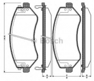 Комплект тормозных колодок BOSCH 0 986 TB2 826