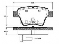 Комплект тормозных колодок BOSCH 0 986 TB2 896