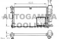 Теплообменник AUTOGAMMA 100156