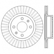 Тормозной диск BENDIX 562555BC