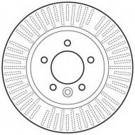 Тормозной диск BENDIX 562666BC