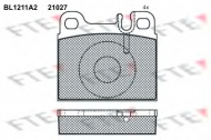 Комплект тормозных колодок FTE BL1211A2