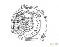 вентилятор HELLA 8EW 009 159-261