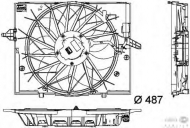 Вентилятор HELLA 8EW 351 034-271