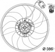 Вентилятор HELLA 8EW 351 039-741