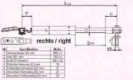 Газовая пружина KLOKKERHOLM 12237102