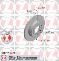 Тормозной диск ZIMMERMANN 100.1236.20