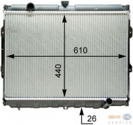 Теплообменник HELLA 8MK 376 763-311