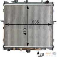 Теплообменник HELLA 8MK 376 763-511