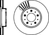 Тормозной диск HELLA 8DD 355 103-671