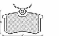 Комплект тормозных колодок MAGNETI MARELLI 430216170433