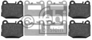 Комплект тормозных колодок FEBI BILSTEIN 16437