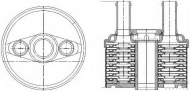 Теплообменник BEHR HELLA SERVICE 8MO 376 787-691