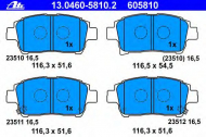 Комплект тормозных колодок ATE 13.0460-5810.2