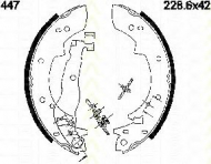 Комлект тормозных накладок TRISCAN 8100 10447