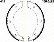 Комлект тормозных накладок TRISCAN 8100 11415