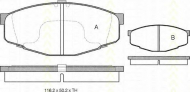 Комплект тормозных колодок TRISCAN 8110 13065