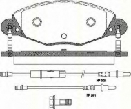 Комплект тормозных колодок TRISCAN 8110 28018