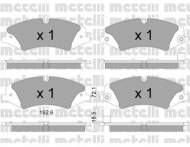 Комплект тормозных колодок METELLI 22-0836-6
