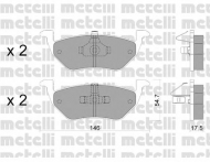 Комплект тормозных колодок METELLI 22-0907-0