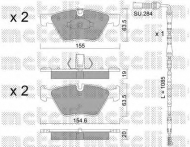 Комплект тормозных колодок METELLI 22-0917-0K