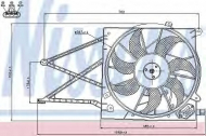 Вентилятор NISSENS 85185