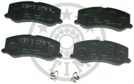 Комплект тормозных колодок OPTIMAL 9804