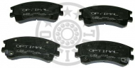 Комплект тормозных колодок OPTIMAL 12163