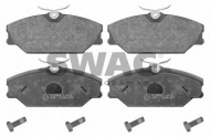 Комплект тормозных колодок SWAG 60 91 6429