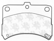 Комплект тормозных колодок QH Benelux BP1205