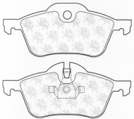 Комплект тормозных колодок QH Benelux BP1291