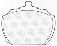 Комплект тормозных колодок QH Benelux BP170