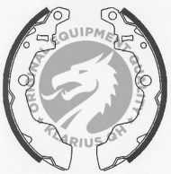 Комлект тормозных накладок QH Benelux BS750