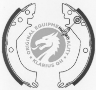 Комлект тормозных накладок QH Benelux BS781