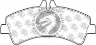 Комплект тормозных колодок QH Benelux BP1553