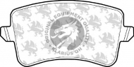 Комплект тормозных колодок QH Benelux BP1603